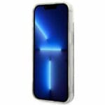 Karl Lagerfeld KLHCP14MLMNMK Black Liquid Glitter Monogram iPhone 14 Plus Tok