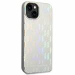 Karl Lagerfeld KLHCP14SLGMMSV3 Silver Monogram Iridescent iPhone 14 Tok
