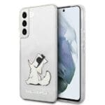 Karl Lagerfeld KLHCS22MCFNRC Transparent Choupette Eat Samsung S22 Plus Tok