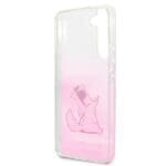 Karl Lagerfeld KLHCS22MCFNRCPI Pink Choupette Eat Samsung S22 Plus Tok
