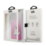 Karl Lagerfeld KLHCS22MCFNRCPI Pink Choupette Eat Samsung S22 Plus Tok