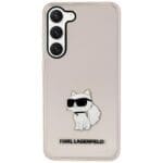Karl Lagerfeld KLHCS23SHNCHTCP Pink Ikonik Choupette Samsung S23 Tok