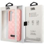 Karl Lagerfeld KLHCS23SRUPKLPP Pink 3D Monogram Samsung S23 Tok