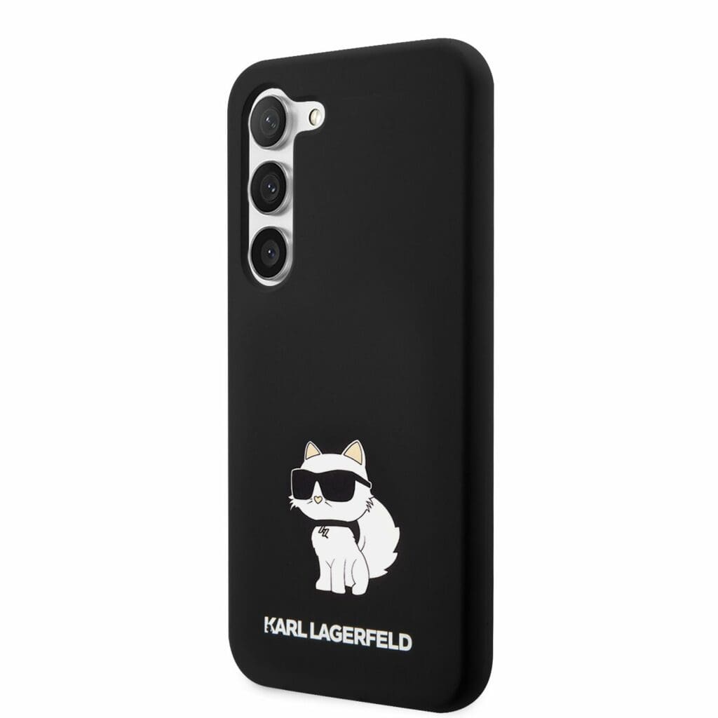 Karl Lagerfeld Liquid Silicone Choupette NFT Black Samsung Galaxy S23 Plus Tok