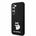 Karl Lagerfeld Liquid Silicone Choupette NFT Black Samsung Galaxy S23 Plus Tok