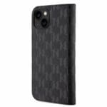 Karl Lagerfeld PU Saffiano Monogram Book Black iPhone 14 Tok