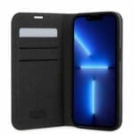 Karl Lagerfeld PU Saffiano Monogram Book Black iPhone 14 Tok