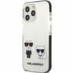 Karl Lagerfeld TPE Karl and Choupette Fehér iPhone 13 Pro Tok