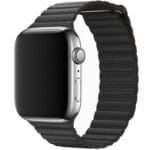 Leatherette Loop Szíj Apple Watch SE/11/10/9/8/7/6/5/4/3 (42/41/40/38mm) Dark Szürke