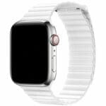 Leatherette Loop Szíj Apple Watch SE/11/10/9/8/7/6/5/4/3 (42/41/40/38mm) Fehér