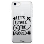 Let's Travel The World iPhone 8/7/SE 2020/SE 2022 Tok