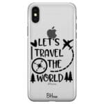 Let's Travel The World iPhone X/XS Tok