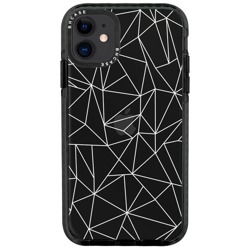 Lines Fehér Net iPhone 11 Tok