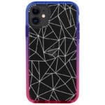 Lines Fehér Net iPhone 11 Tok
