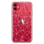 Lines Fehér Net iPhone 11 Tok