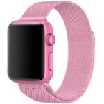 Loop Szíj Apple Watch SE/11/10/9/8/7/6/5/4/3/Ultra 1/2/3 (44/45/46/49mm) Rózsaszín