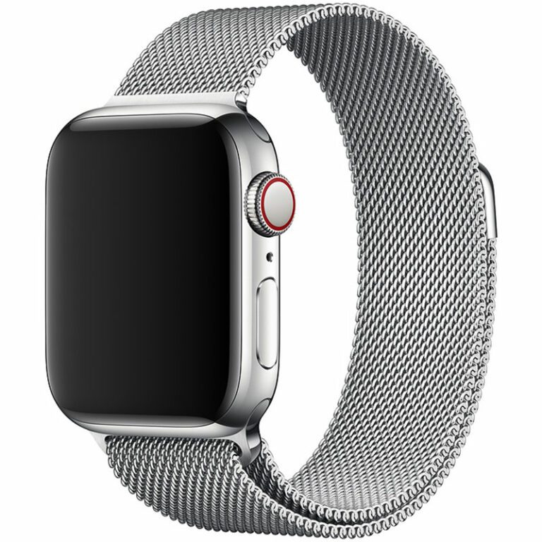 Loop Szíj Apple Watch SE/10/9/8/7/6/5/4/3/Ultra 1/ Ultra2 (44/45/46/49mm) Silver