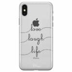 Love Laugh Life iPhone X/XS Tok