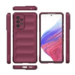Magic Shield Flexible Armored Burgundy Samsung Galaxy A53 5G Tok