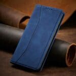 Magnet Fancy Pouch Wallet Card Holder Blue Samsung Galaxy A13 5G Tok