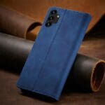 Magnet Fancy Pouch Wallet Card Holder Blue Samsung Galaxy A13 5G Tok