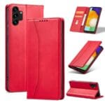 Magnet Fancy Pouch Wallet Card Holder Red Samsung Galaxy A13 5G Tok