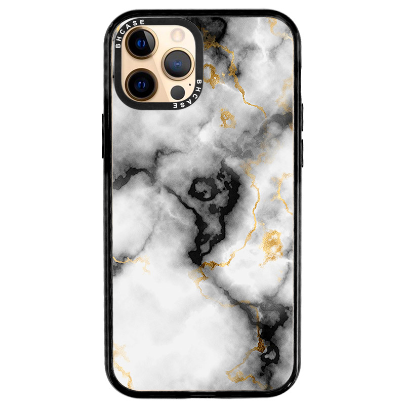 Márvány Golden iPhone 12 Pro Max Tok