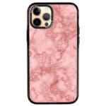 Márvány Rose Rózsaszín Tok iPhone 12 Pro Max