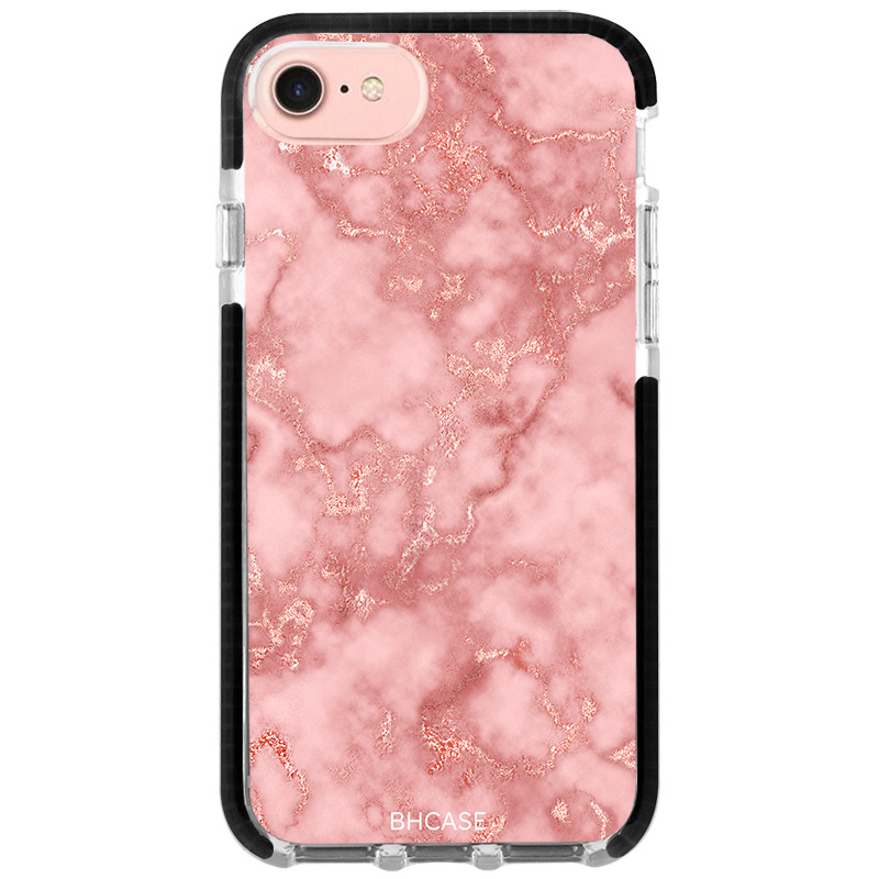 Márvány Rose Rózsaszín Tok iPhone 8/7/SE 2020/SE 2022