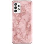 Márvány Rose Rózsaszín Samsung A52 Tok