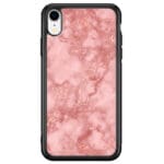Marble Rose Pink iPhone XR Tok