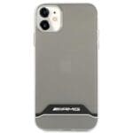 Mercedes AMG AMHCN61TCBW Transparent Electroplate Black&White iPhone 11 Tok