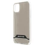 Mercedes AMG AMHCN61TCBW Transparent Electroplate Black&White iPhone 11 Tok