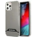 Mercedes AMG AMHCP12MTCBW Transparent Electroplate Black&White iPhone 12/12 Pro Tok