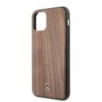 Mercedes MEHCN58VWOLB Hard Brown Wood Line Walnut iPhone 11 Pro Tok