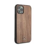 Mercedes MEHCN58VWOLB Hard Brown Wood Line Walnut iPhone 11 Pro Tok