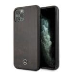 Mercedes MEHCN65VWOBR Hard Brown Wood Line Rosewood iPhone 11 Pro Max Tok