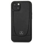 Mercedes MEHCP14SARMBK Black Leather Urban iPhone 14 Tok