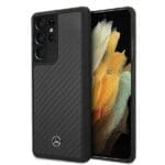 Mercedes MEHCS21LRCABK Black Carbon Dynamic Line Samsung S21 Ultra Tok