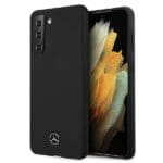 Mercedes MEHCS21MSILBK Black Silicone Line Samsung S21 Plus Tok