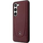 Mercedes MEHCS23SARMRE Red Leather Urban Bengale Samsung S23 Tok