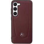 Mercedes MEHCS23SARMRE Red Leather Urban Bengale Samsung S23 Tok