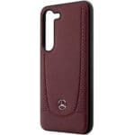 Mercedes MEHCS23SARMRE Red Leather Urban Bengale Samsung S23 Tok