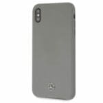 Mercedes Silicone Lining Szürke iPhone XS Max Tok