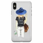 Morning Person Girl iPhone X/XS Tok