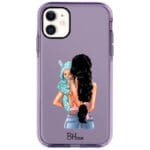 Mother Fekete Haired With Boy iPhone 11 Tok