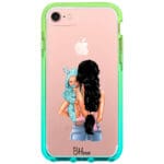 Mother Fekete Haired With Boy iPhone 8/7/SE 2020/SE 2022 Tok