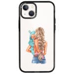 Mother Blonde With Boy iPhone 13 Tok