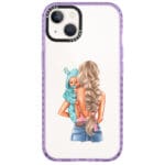 Mother Blonde With Boy iPhone 14 Tok