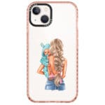 Mother Blonde With Boy iPhone 14 Tok